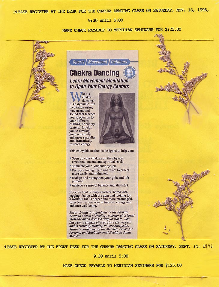 Learning Annex, Chakra Dancing